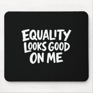 Funny international women's day march 8 empowering mouse pad
