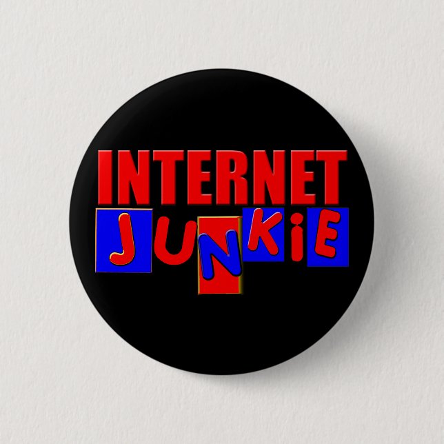 Funny Internet 6 Cm Round Badge (Front)