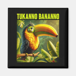 Funny internet meme tukanno bananno ai generated magnet