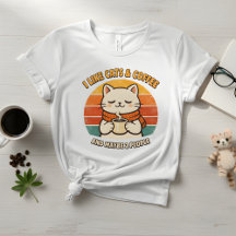 Funny Introvert Cat Mom Gift Women's 