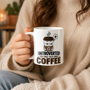 Funny Introvert Coffee Mug Anti Social Humour Gift
