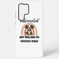 Funny Introvert Dog Lover Quote