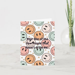 Funny Introvert Humour Greeting Card