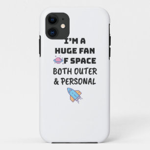 Funny Introvert Mens Teens Women Social Distancing iPhone 11 Case
