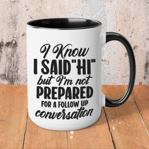 Funny Introvert Mug