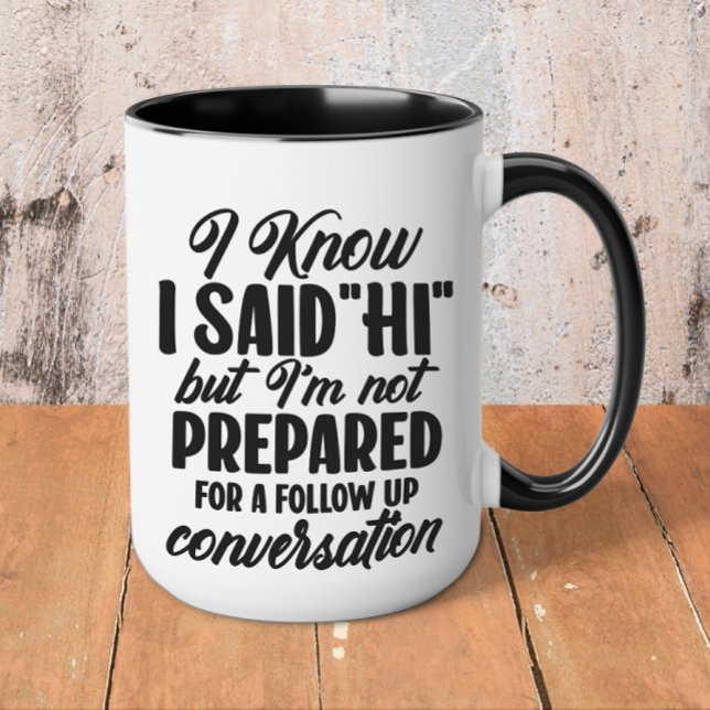 Funny Introvert Mug (Introvert coffee mug)