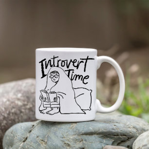 FUNNY INTROVERT TIME MUG