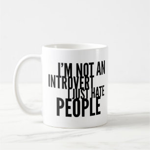 Funny Introverts Coffee Mug