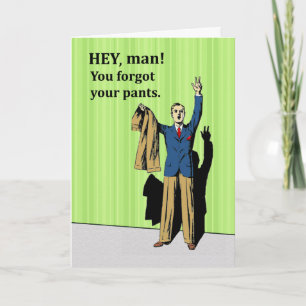 Funny Invitation for a Best Man for Wedding, Retro