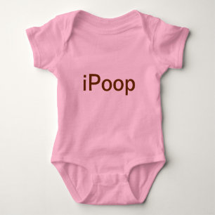 Funny iPoop Baby Shirt