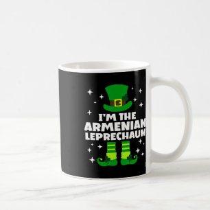 Funny Irish Armenian Leprechaun St Patricks Day Ir Coffee Mug