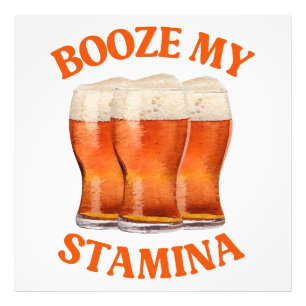 FUNNY IRISH BEER PHOTO PRINT