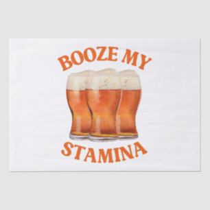 FUNNY IRISH BEER TISSUE PAPER