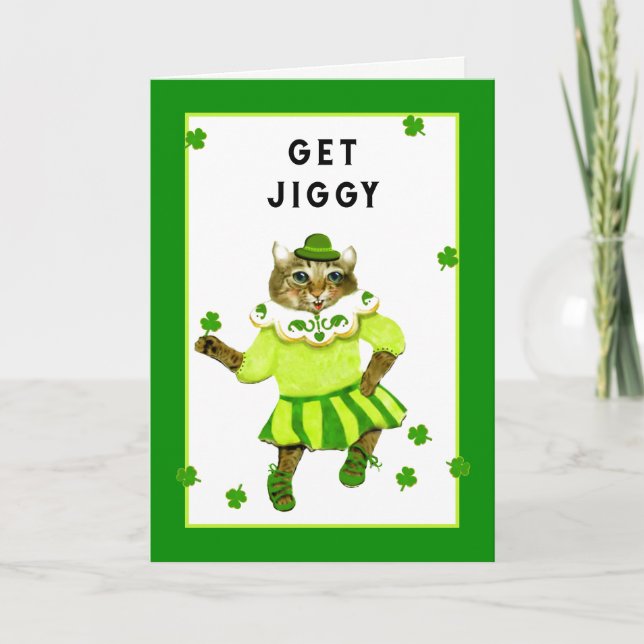 Funny Irish Birthday Card (Front)