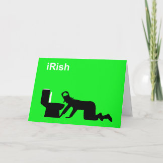 Funny Irish Card