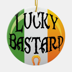 Funny Irish Christmas Ornament
