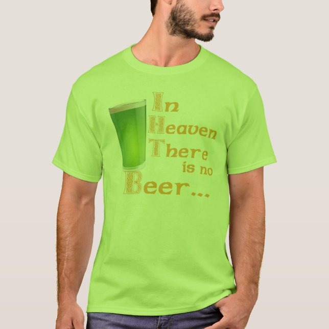 Funny Irish Drinking T-Shirt (Front)