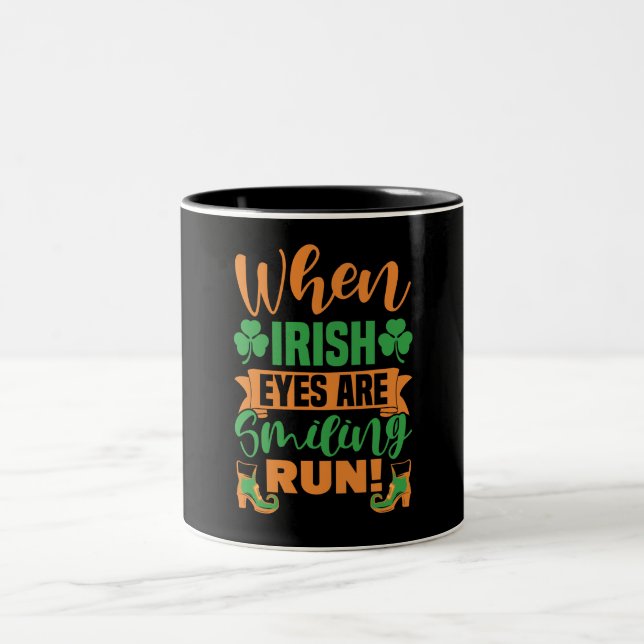 Funny Irish Eyes  Mug (Center)