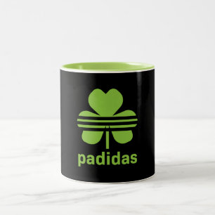 funny irish heritage Two-Tone coffee mug