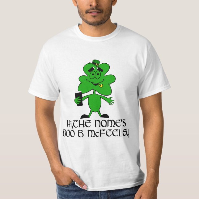 Funny Irish name T-Shirt (Front)