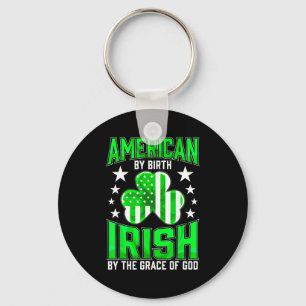 Funny Irish Pride St Patrick's Day Celtic Green Sh Key Ring