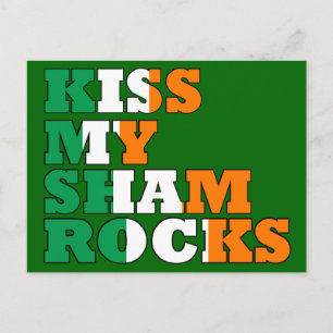 Funny Irish saying Postcard