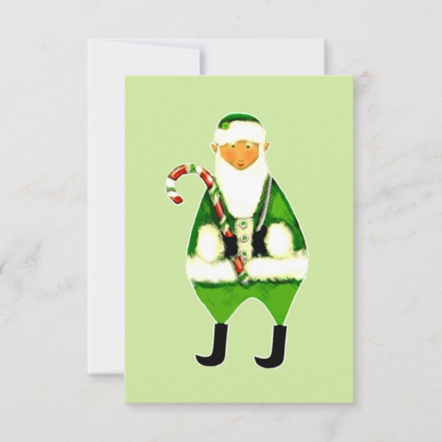 Funny Irish Secret Santa Christmas Card (Front)