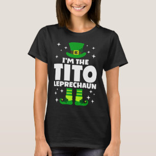 Funny Irish Tito Leprechaun Happy St Patricks Day T-Shirt