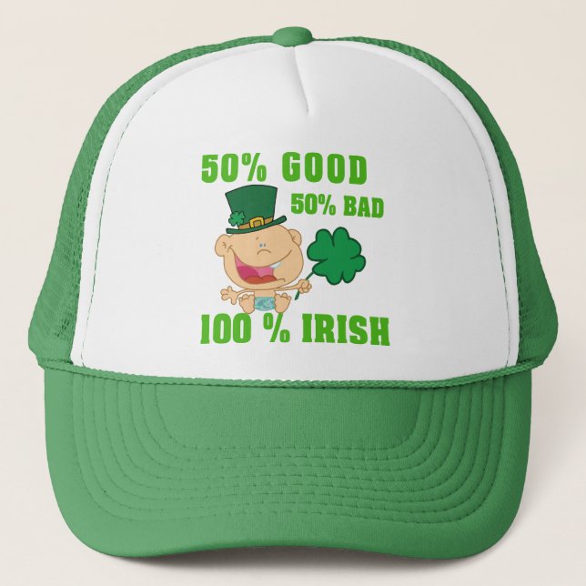 Funny Irish Trucker Hat (Front)