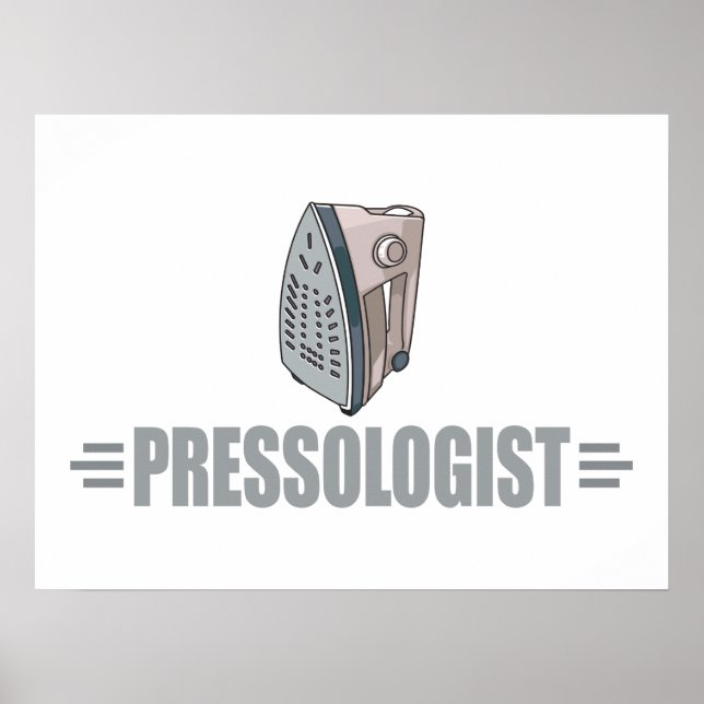 Funny Ironing Poster (Front)