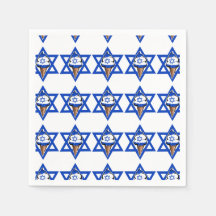 Funny Israeli flag ice cream