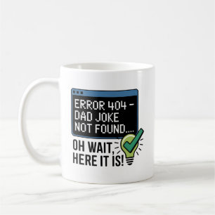 Funny IT Dad Tech Joke Geeky Fathers Day Men Coffee Mug