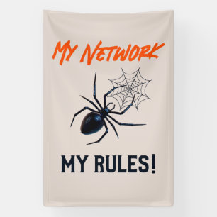 Funny IT Network Admin Humour Gift Banner