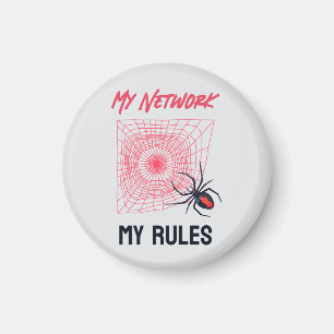 Funny IT Network Admin Humour Gift Magnet