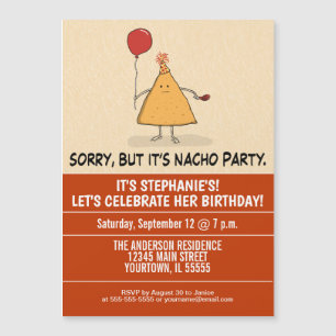 Funny It’s Nacho Party Birthday