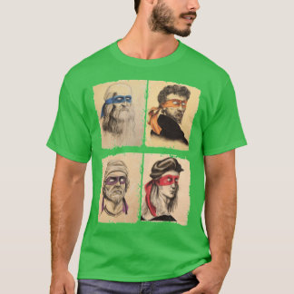 Funny Italian Artistsurtles Art Lovers Gift Renais T-Shirt