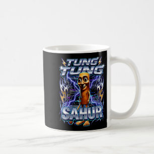 Funny Italian Brainrot Tung Tung Tung Sahur  Coffee Mug