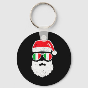 Funny Italian Christmas Pajama Funny Italian Match Key Ring