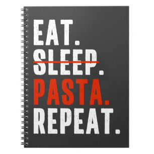 Funny Italian Pasta Lovers Saying Notebook