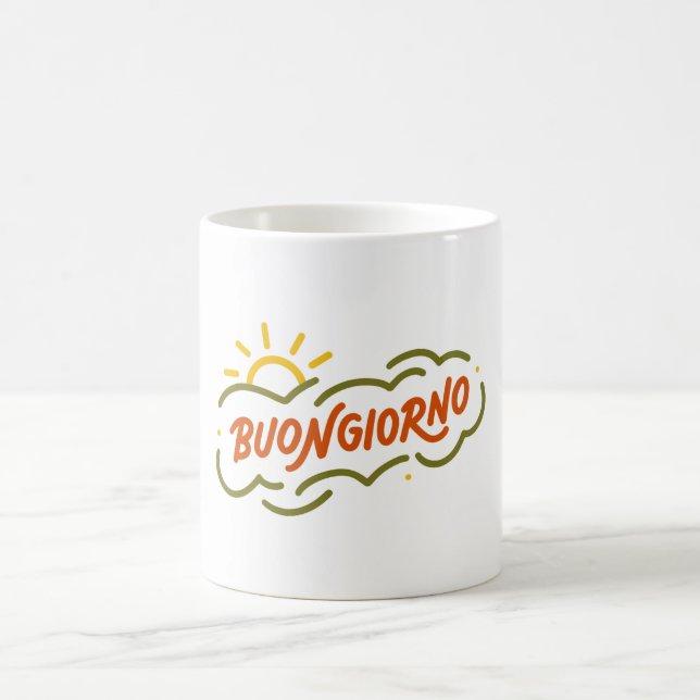 Funny Italian Pride Coffee Mugs (Center)