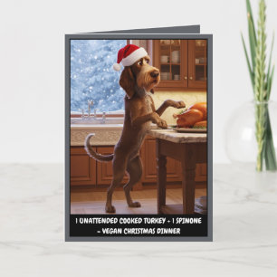 Funny Italian Spinone Card