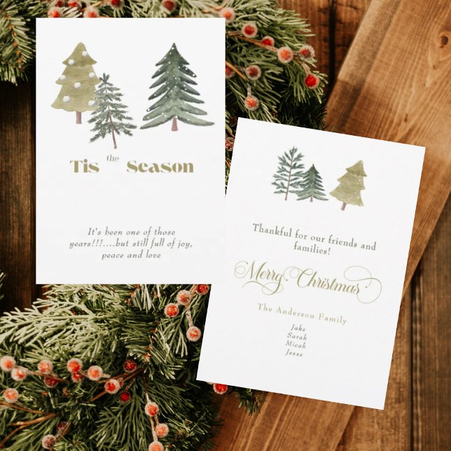 Funny It's Been One of Those Years Christmas Card (Creator Uploaded)