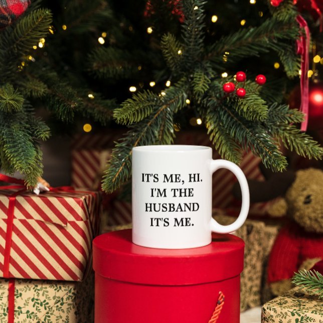 Funny It's Me Hi I'm the Husband T Mug  (Creator Uploaded)