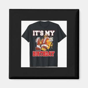 Funny Its My 10th Birthday 10 Years Old Football Magnet
