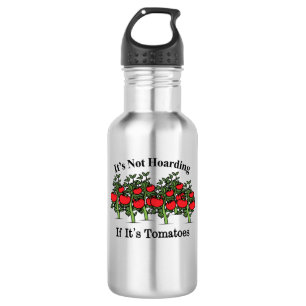 Funny It's Not Hoarding If It's Tomatoes 532 Ml Water Bottle