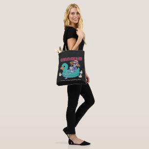 Funny "I've Died and Gone to Meh" Sarcastic Skelet Tote Bag