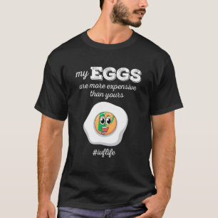 Funny Ivf Egg Retrieval Day IVF Transfer Day Mum M T-Shirt