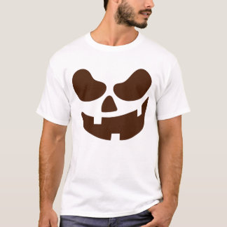 Funny Jack-o'-Lantern Face Halloween T-Shirt