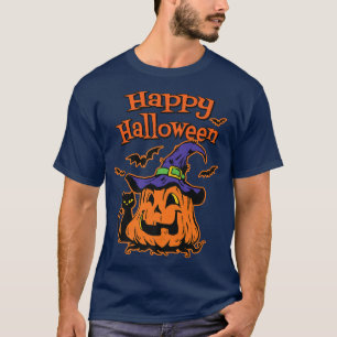 Funny JackOLantern & Pumpkin Halloween Graphic for T-Shirt