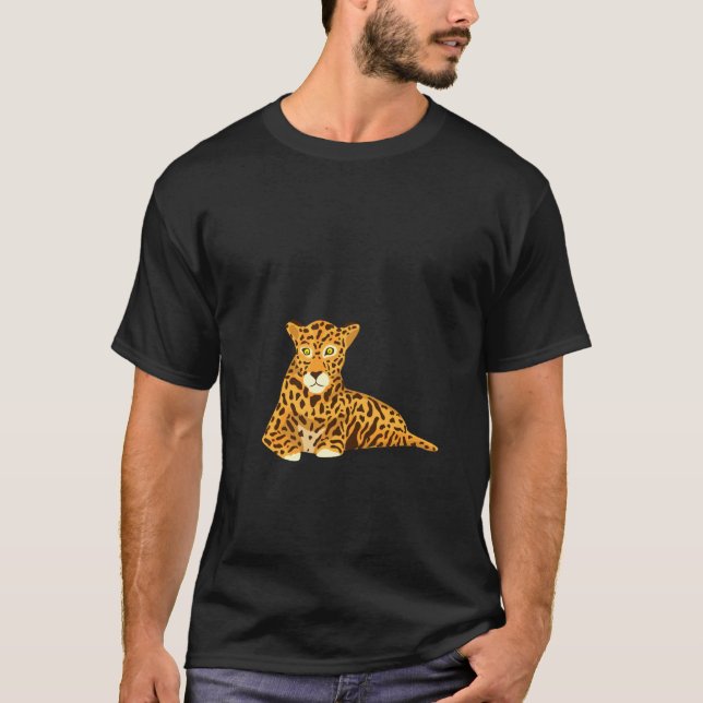 Funny Jaguar Painting Pullover (Front)